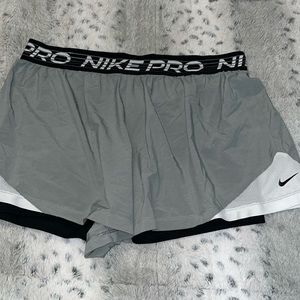 Nike Pro dry fit activewear shorts